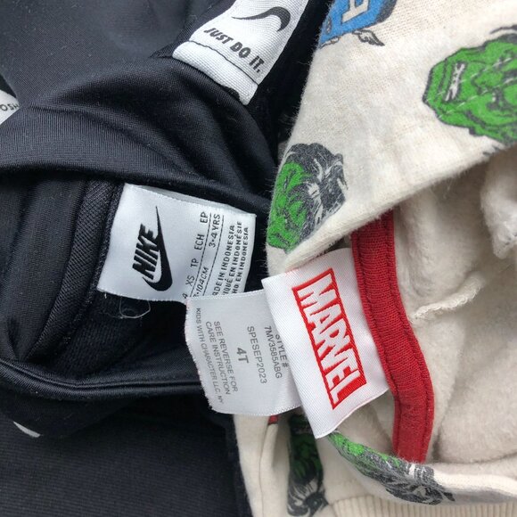 Boys Size 4T Sweaters BUNDLE Jacket Hoodie Sweatshirt Fall Winter Nike Marvel - Picture 5 of 9